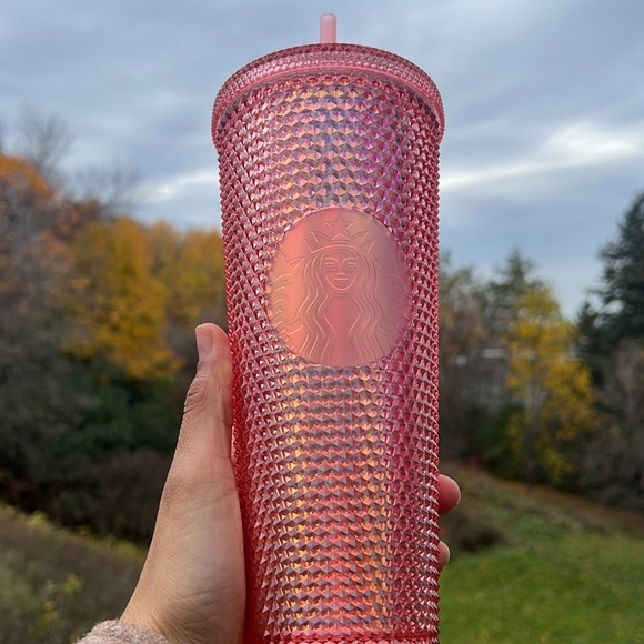 Starbucks Thailand Exclusive 2022 Flamingo Bling Red Pink Plastic Venti Tumbler! - Picture 5 of 5
